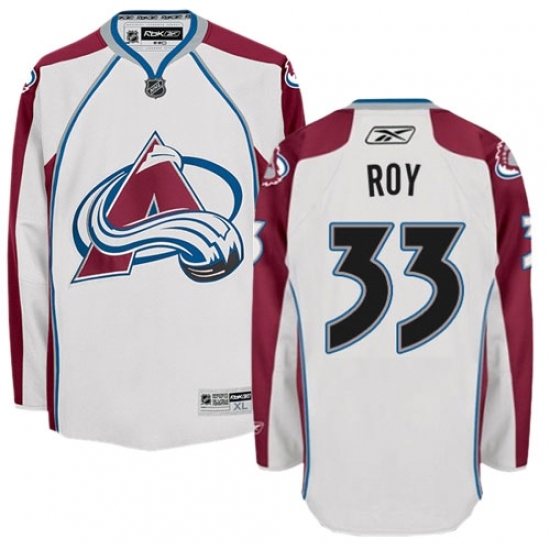 Women's Reebok Colorado Avalanche #33 Patrick Roy Authentic White Away NHL Jersey Women's Reebok Colorado Avalanche #33 Patrick Roy Authentic White Away NHL Jersey