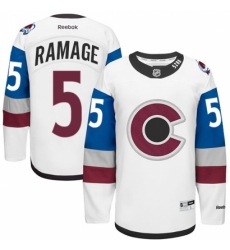 Men's Reebok Colorado Avalanche #5 Rob Ramage Authentic White 2016 Stadium Series NHL Jersey Men's Reebok Colorado Avalanche #5 Rob Ramage Authentic White 2016 Stadium Series NHL Jersey