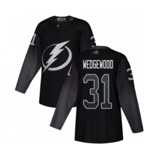 Youth Tampa Bay Lightning #31 Scott Wedgewood Authentic Black Alternate Hockey Jersey Youth Tampa Bay Lightning #31 Scott Wedgewood Authentic Black Alternate Hockey Jersey