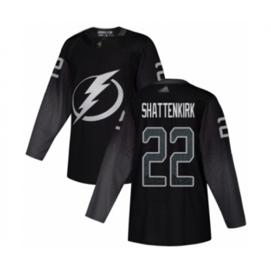 Youth Tampa Bay Lightning #22 Kevin Shattenkirk Authentic Black Alternate Hockey Jersey Youth Tampa Bay Lightning #22 Kevin Shattenkirk Authentic Black Alternate Hockey Jersey