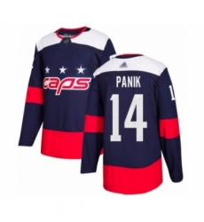 Men's Washington Capitals #14 Richard Panik Authentic Navy Blue 2018 Stadium Series Hockey Jersey Men's Washington Capitals #14 Richard Panik Authentic Navy Blue 2018 Stadium Series Hockey Jersey