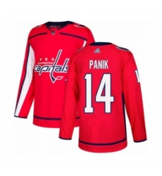Men's Washington Capitals #14 Richard Panik Authentic Red Home Hockey Jersey
