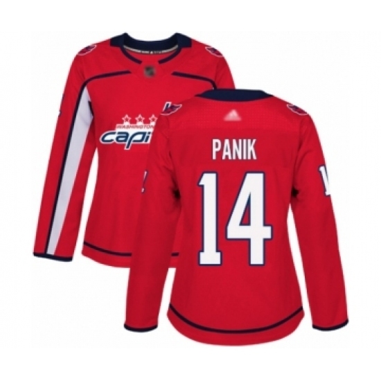 Women's Washington Capitals #14 Richard Panik Authentic Red Home Hockey Jersey Women's Washington Capitals #14 Richard Panik Authentic Red Home Hockey Jersey