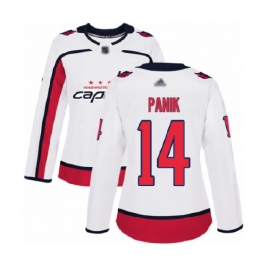Women's Washington Capitals #14 Richard Panik Authentic White Away Hockey Jersey Women's Washington Capitals #14 Richard Panik Authentic White Away Hockey Jersey