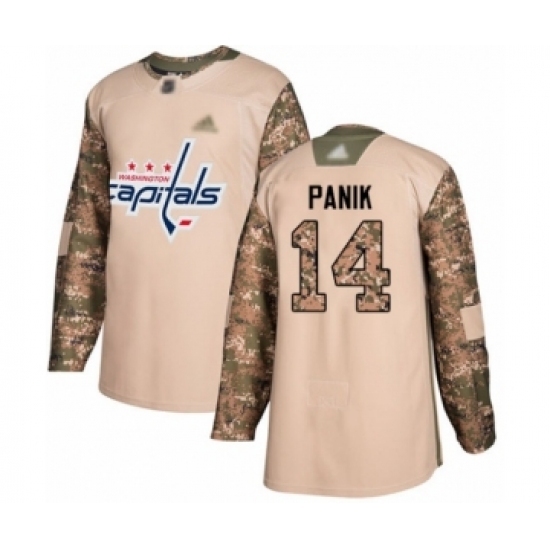 Youth Washington Capitals #14 Richard Panik Authentic Camo Veterans Day Practice Hockey Jersey Youth Washington Capitals #14 Richard Panik Authentic Camo Veterans Day Practice Hockey Jersey