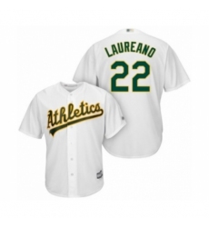 Youth Oakland Athletics #22 Ramon Laureano Authentic White Home Cool Base Baseball Player Jersey