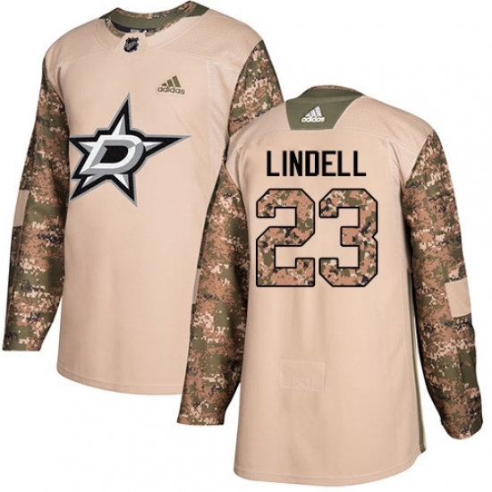 Youth Adidas Dallas Stars #23 Esa Lindell Authentic Camo Veterans Day Practice NHL Jersey Youth Adidas Dallas Stars #23 Esa Lindell Authentic Camo Veterans Day Practice NHL Jersey