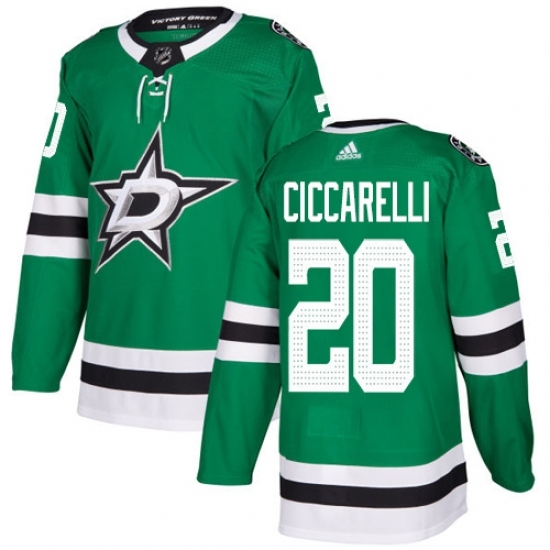 Youth Adidas Dallas Stars #20 Dino Ciccarelli Authentic Green Home NHL Jersey Youth Adidas Dallas Stars #20 Dino Ciccarelli Authentic Green Home NHL Jersey
