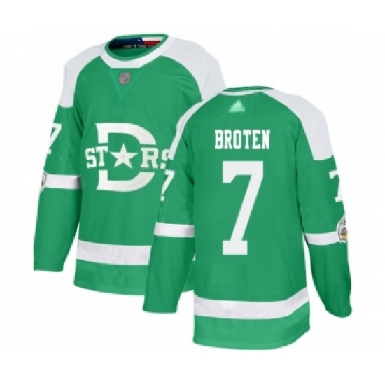 Youth Dallas Stars #7 Neal Broten Authentic Green 2020 Winter Classic Hockey Jersey Youth Dallas Stars #7 Neal Broten Authentic Green 2020 Winter Classic Hockey Jersey