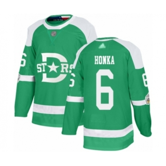 Youth Dallas Stars #6 Julius Honka Authentic Green 2020 Winter Classic Hockey Jersey Youth Dallas Stars #6 Julius Honka Authentic Green 2020 Winter Classic Hockey Jersey