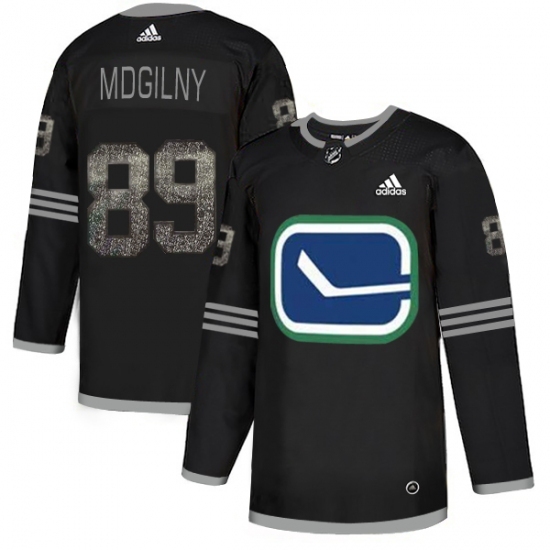 Men's Adidas Vancouver Canucks #89 Alexander Mogilny Black 1 Authentic Classic Stitched NHL Jersey Men's Adidas Vancouver Canucks #89 Alexander Mogilny Black 1 Authentic Classic Stitched NHL Jersey
