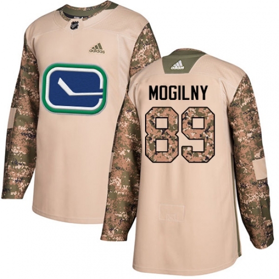 Youth Adidas Vancouver Canucks #89 Alexander Mogilny Authentic Camo Veterans Day Practice NHL Jersey Youth Adidas Vancouver Canucks #89 Alexander Mogilny Authentic Camo Veterans Day Practice NHL Jersey