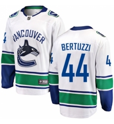 Men's Vancouver Canucks #44 Todd Bertuzzi Fanatics Branded White Away Breakaway NHL Jersey Men's Vancouver Canucks #44 Todd Bertuzzi Fanatics Branded White Away Breakaway NHL Jersey