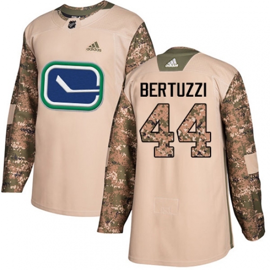 Youth Adidas Vancouver Canucks #44 Todd Bertuzzi Authentic Camo Veterans Day Practice NHL Jersey Youth Adidas Vancouver Canucks #44 Todd Bertuzzi Authentic Camo Veterans Day Practice NHL Jersey