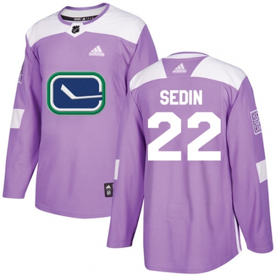 Youth Adidas Vancouver Canucks #22 Daniel Sedin Authentic Purple Fights Cancer Practice NHL Jersey Youth Adidas Vancouver Canucks #22 Daniel Sedin Authentic Purple Fights Cancer Practice NHL Jersey