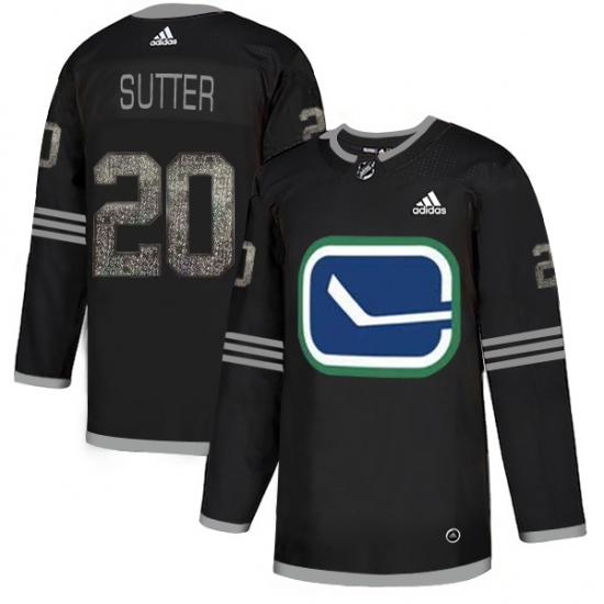 Men's Adidas Vancouver Canucks #20 Brandon Sutter Black 1 Authentic Classic Stitched NHL Jerseyy Men's Adidas Vancouver Canucks #20 Brandon Sutter Black 1 Authentic Classic Stitched NHL Jerseyy