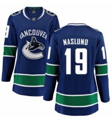 Women's Vancouver Canucks #19 Markus Naslund Fanatics Branded Blue Home Breakaway NHL Jersey Women's Vancouver Canucks #19 Markus Naslund Fanatics Branded Blue Home Breakaway NHL Jersey