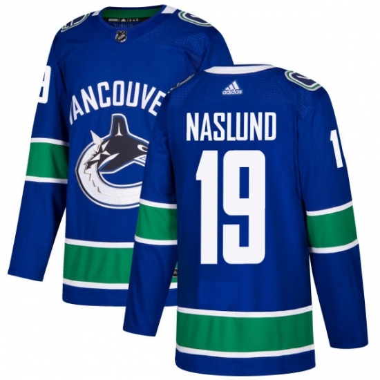 Youth Adidas Vancouver Canucks #19 Markus Naslund Authentic Blue Home NHL Jersey Youth Adidas Vancouver Canucks #19 Markus Naslund Authentic Blue Home NHL Jersey