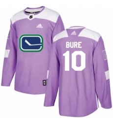 Men's Adidas Vancouver Canucks #10 Pavel Bure Authentic Purple Fights Cancer Practice NHL Jersey Men's Adidas Vancouver Canucks #10 Pavel Bure Authentic Purple Fights Cancer Practice NHL Jersey