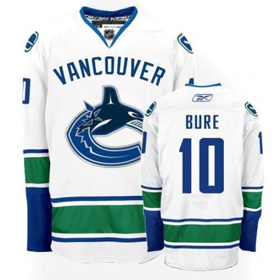 Women's Reebok Vancouver Canucks #10 Pavel Bure Authentic White Away NHL Jersey Women's Reebok Vancouver Canucks #10 Pavel Bure Authentic White Away NHL Jersey