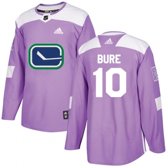 Youth Adidas Vancouver Canucks #10 Pavel Bure Authentic Purple Fights Cancer Practice NHL Jersey Youth Adidas Vancouver Canucks #10 Pavel Bure Authentic Purple Fights Cancer Practice NHL Jersey