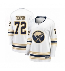 Women's Buffalo Sabres #72 Tage Thompson Fanatics Branded White 50th Season Breakaway Hockey Jersey