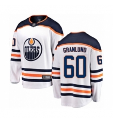 Youth Edmonton Oilers #60 Markus Granlund Authentic White Away Fanatics Branded Breakaway Hockey Jersey Youth Edmonton Oilers #60 Markus Granlund Authentic White Away Fanatics Branded Breakaway Hockey Jersey