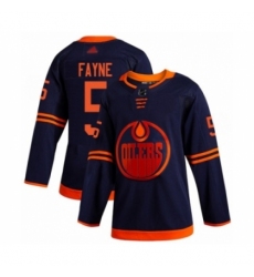 Youth Edmonton Oilers #5 Mark Fayne Authentic Navy Blue Alternate Hockey Jersey Youth Edmonton Oilers #5 Mark Fayne Authentic Navy Blue Alternate Hockey Jersey