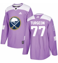 Men's Adidas Buffalo Sabres #77 Pierre Turgeon Authentic Purple Fights Cancer Practice NHL Jersey Men's Adidas Buffalo Sabres #77 Pierre Turgeon Authentic Purple Fights Cancer Practice NHL Jersey