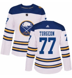 Women's Adidas Buffalo Sabres #77 Pierre Turgeon Authentic White 2018 Winter Classic NHL Jersey Women's Adidas Buffalo Sabres #77 Pierre Turgeon Authentic White 2018 Winter Classic NHL Jersey