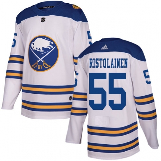 Youth Adidas Buffalo Sabres #55 Rasmus Ristolainen Authentic White 2018 Winter Classic NHL Jersey Youth Adidas Buffalo Sabres #55 Rasmus Ristolainen Authentic White 2018 Winter Classic NHL Jersey