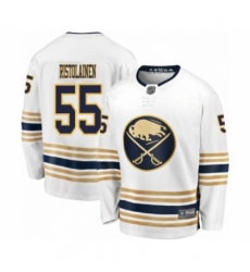 Youth Buffalo Sabres #55 Rasmus Ristolainen Fanatics Branded White 50th Season Breakaway Hockey Jersey