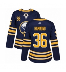 Women's Buffalo Sabres #36 Andrew Hammond Authentic Navy Blue Home Hockey Jersey Women's Buffalo Sabres #36 Andrew Hammond Authentic Navy Blue Home Hockey Jersey