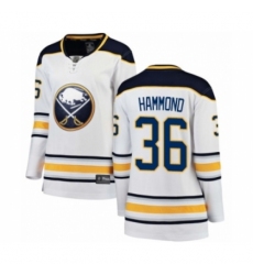 Women's Buffalo Sabres #36 Andrew Hammond Fanatics Branded White Away Breakaway Hockey Jersey Women's Buffalo Sabres #36 Andrew Hammond Fanatics Branded White Away Breakaway Hockey Jersey