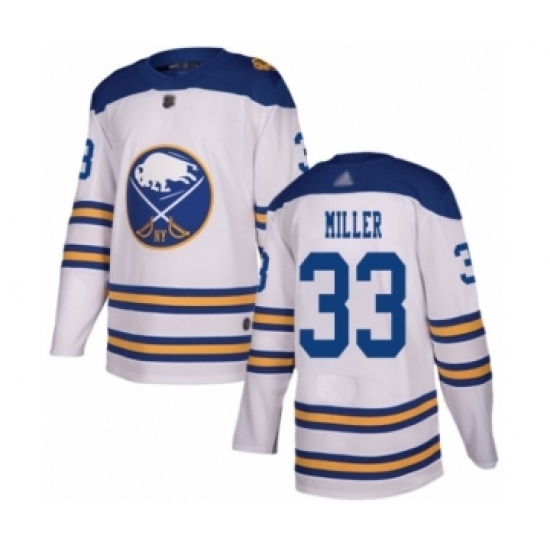 Men's Buffalo Sabres #33 Colin Miller Authentic White 2018 Winter Classic Hockey Jersey Men's Buffalo Sabres #33 Colin Miller Authentic White 2018 Winter Classic Hockey Jersey