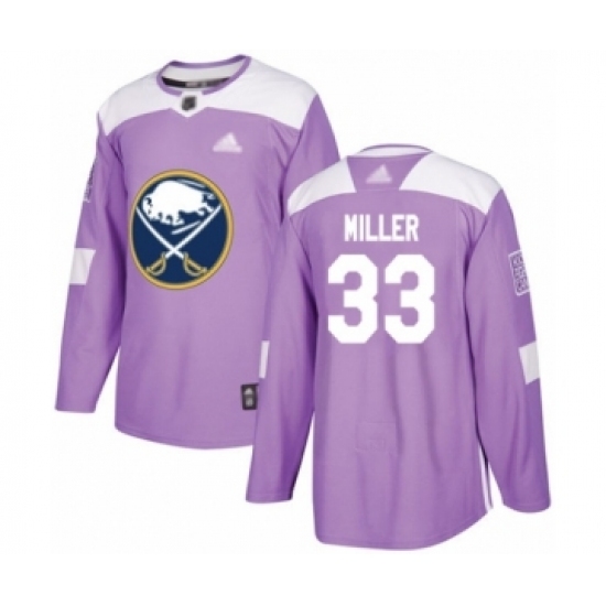 Youth Buffalo Sabres #33 Colin Miller Authentic Purple Fights Cancer Practice Hockey Jersey Youth Buffalo Sabres #33 Colin Miller Authentic Purple Fights Cancer Practice Hockey Jersey