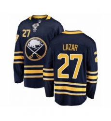 Youth Buffalo Sabres #27 Curtis Lazar Fanatics Branded Navy Blue Home Breakaway Hockey Jersey