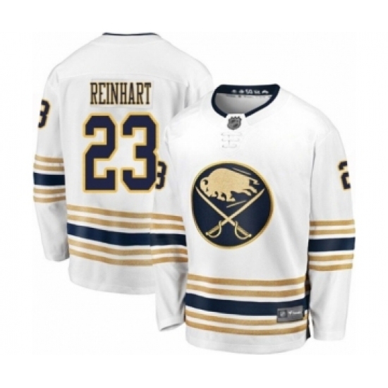 Youth Buffalo Sabres #23 Sam Reinhart Fanatics Branded White 50th Season Breakaway Hockey Jersey Youth Buffalo Sabres #23 Sam Reinhart Fanatics Branded White 50th Season Breakaway Hockey Jersey
