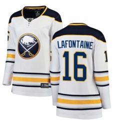 Women's Buffalo Sabres #16 Pat Lafontaine Fanatics Branded White Away Breakaway NHL Jersey Women's Buffalo Sabres #16 Pat Lafontaine Fanatics Branded White Away Breakaway NHL Jersey