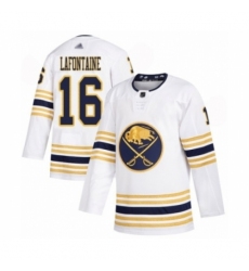 Youth Buffalo Sabres #16 Pat Lafontaine Authentic White 50th Season Hockey Jersey Youth Buffalo Sabres #16 Pat Lafontaine Authentic White 50th Season Hockey Jersey