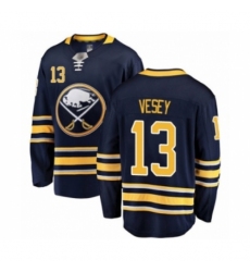Youth Buffalo Sabres #13 Jimmy Vesey Fanatics Branded Navy Blue Home Breakaway Hockey Jersey