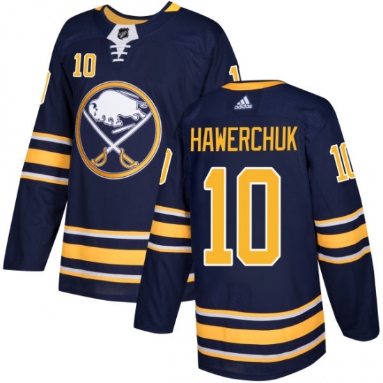 Men's Adidas Buffalo Sabres #10 Dale Hawerchuk Authentic Navy Blue Home NHL Jersey Men's Adidas Buffalo Sabres #10 Dale Hawerchuk Authentic Navy Blue Home NHL Jersey
