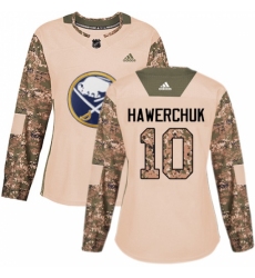 Women's Adidas Buffalo Sabres #10 Dale Hawerchuk Authentic Camo Veterans Day Practice NHL Jersey Women's Adidas Buffalo Sabres #10 Dale Hawerchuk Authentic Camo Veterans Day Practice NHL Jersey
