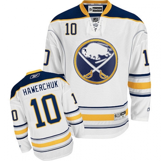Youth Reebok Buffalo Sabres #10 Dale Hawerchuk Authentic White Away NHL Jersey Youth Reebok Buffalo Sabres #10 Dale Hawerchuk Authentic White Away NHL Jersey