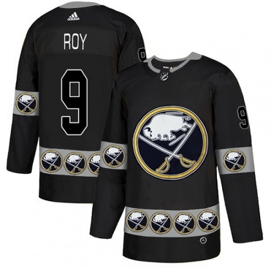 Men's Adidas Buffalo Sabres #9 Derek Roy Authentic Black Team Logo Fashion NHL Jersey Men's Adidas Buffalo Sabres #9 Derek Roy Authentic Black Team Logo Fashion NHL Jersey
