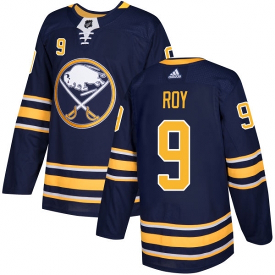 Men's Adidas Buffalo Sabres #9 Derek Roy Premier Navy Blue Home NHL Jersey Men's Adidas Buffalo Sabres #9 Derek Roy Premier Navy Blue Home NHL Jersey
