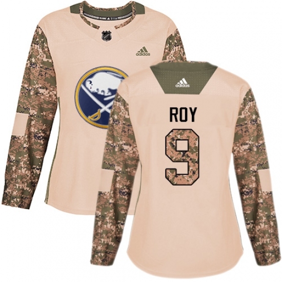 Women's Adidas Buffalo Sabres #9 Derek Roy Authentic Camo Veterans Day Practice NHL Jersey Women's Adidas Buffalo Sabres #9 Derek Roy Authentic Camo Veterans Day Practice NHL Jersey