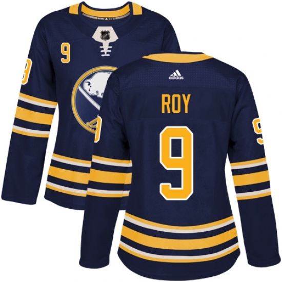 Women's Adidas Buffalo Sabres #9 Derek Roy Premier Navy Blue Home NHL Jersey Women's Adidas Buffalo Sabres #9 Derek Roy Premier Navy Blue Home NHL Jersey