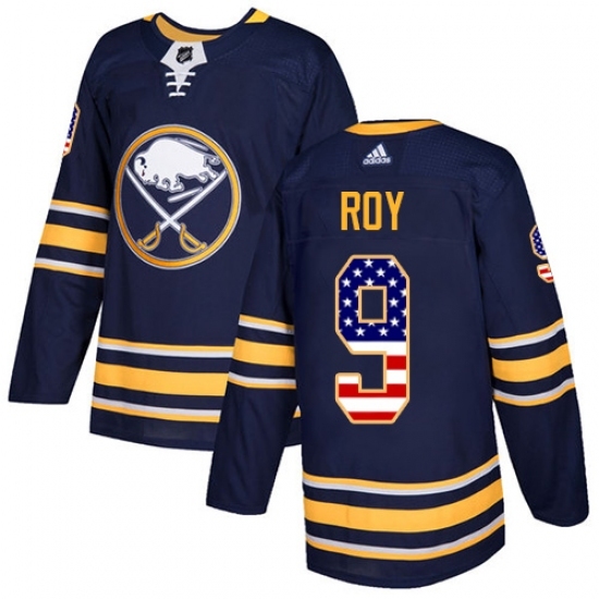 Youth Adidas Buffalo Sabres #9 Derek Roy Authentic Navy Blue USA Flag Fashion NHL Jersey Youth Adidas Buffalo Sabres #9 Derek Roy Authentic Navy Blue USA Flag Fashion NHL Jersey
