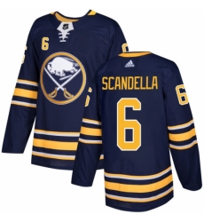 Men's Adidas Buffalo Sabres #6 Marco Scandella Authentic Navy Blue Home NHL Jersey Men's Adidas Buffalo Sabres #6 Marco Scandella Authentic Navy Blue Home NHL Jersey